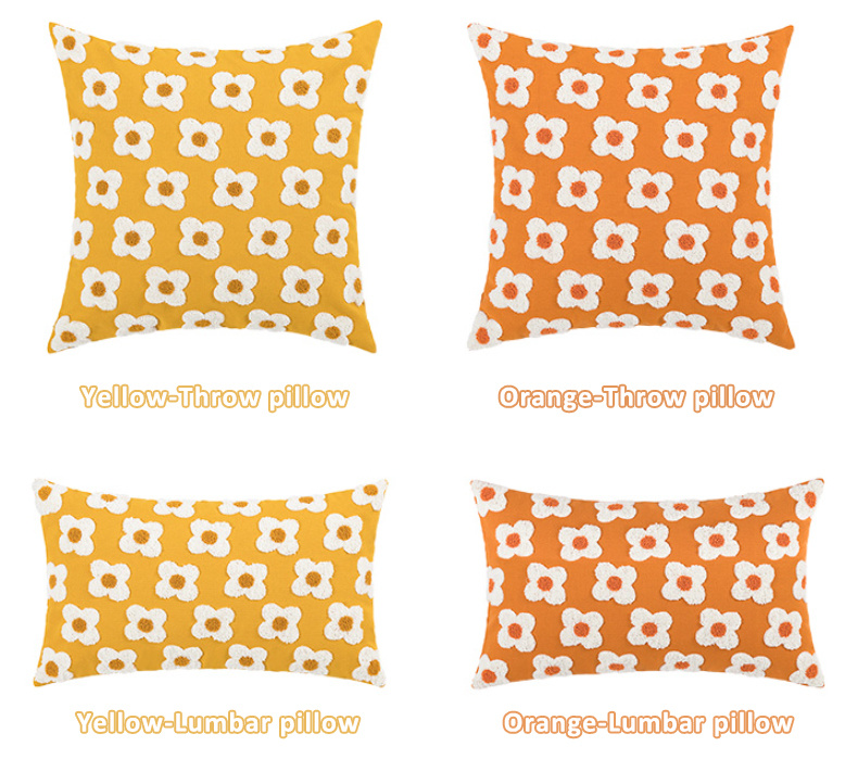 Jacquard Throw Pillow-5